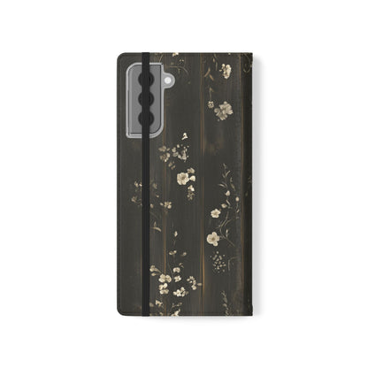 Rustic Floral Flip Case For Apple iphone & Samsung Galaxy - Ruppy's Creations