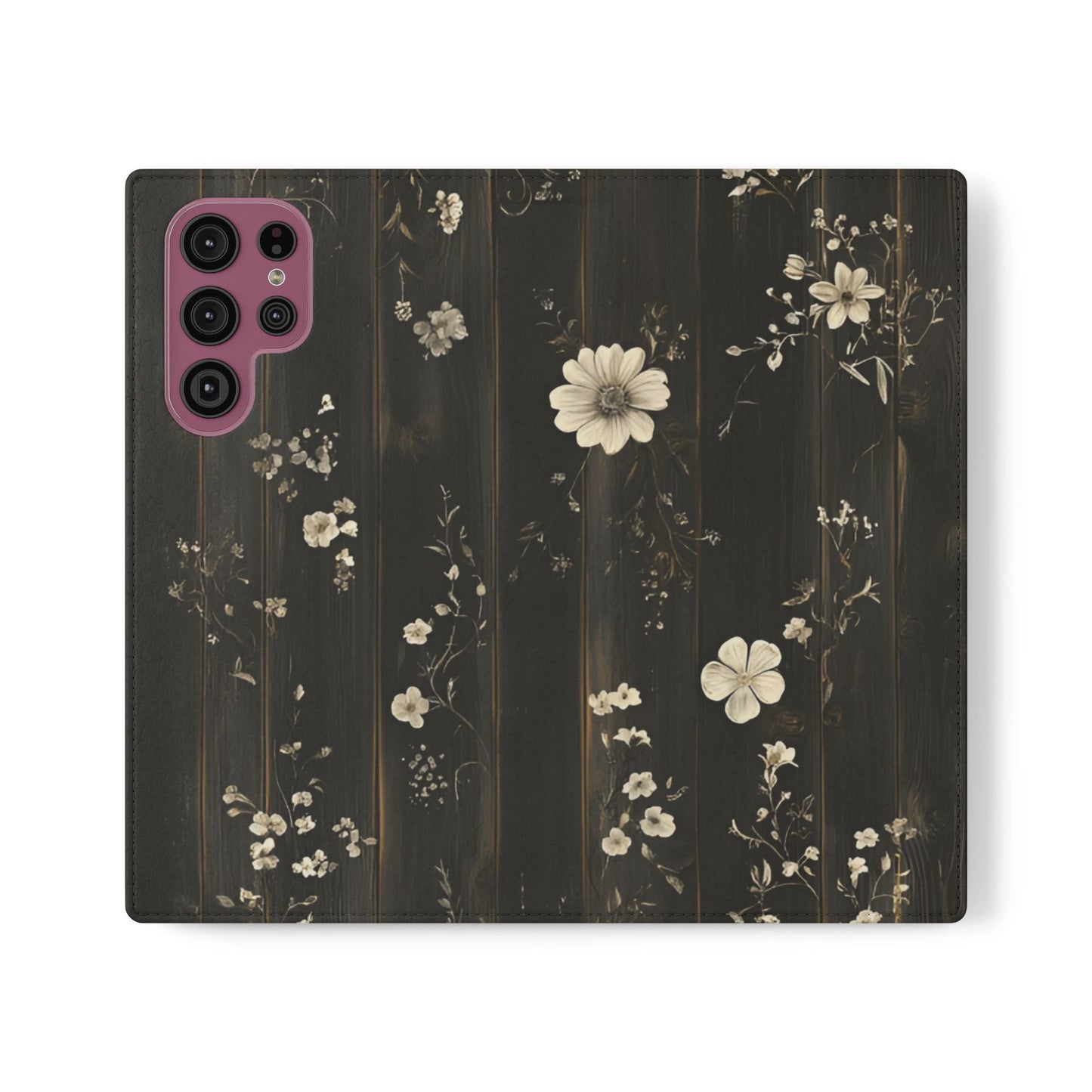 Rustic Floral Flip Case For Apple iphone & Samsung Galaxy - Ruppy's Creations