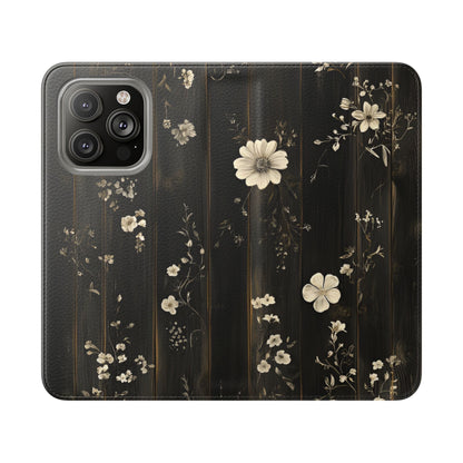 Rustic Floral Flip Case For Apple iphone & Samsung Galaxy - Ruppy's Creations