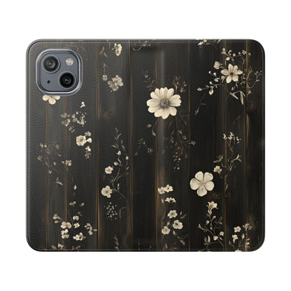 Rustic Floral Flip Case For Apple iphone & Samsung Galaxy - Ruppy's Creations