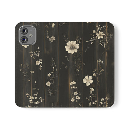 Rustic Floral Flip Case For Apple iphone & Samsung Galaxy - Ruppy's Creations