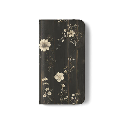 Rustic Floral Flip Case For Apple iphone & Samsung Galaxy - Ruppy's Creations