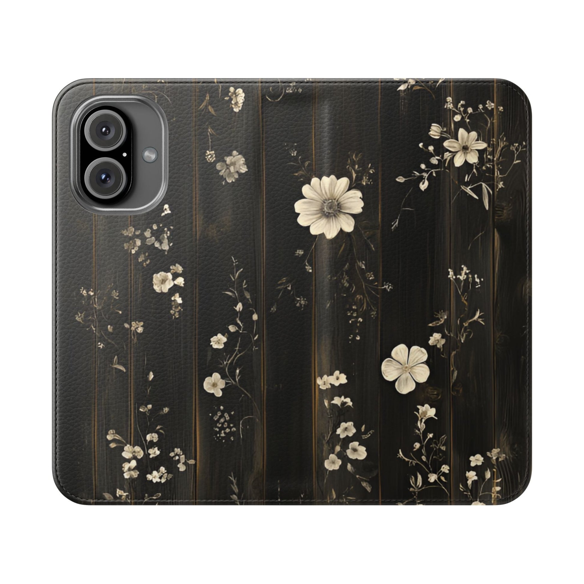 Rustic Floral Flip Case For Apple iphone & Samsung Galaxy - Ruppy's Creations