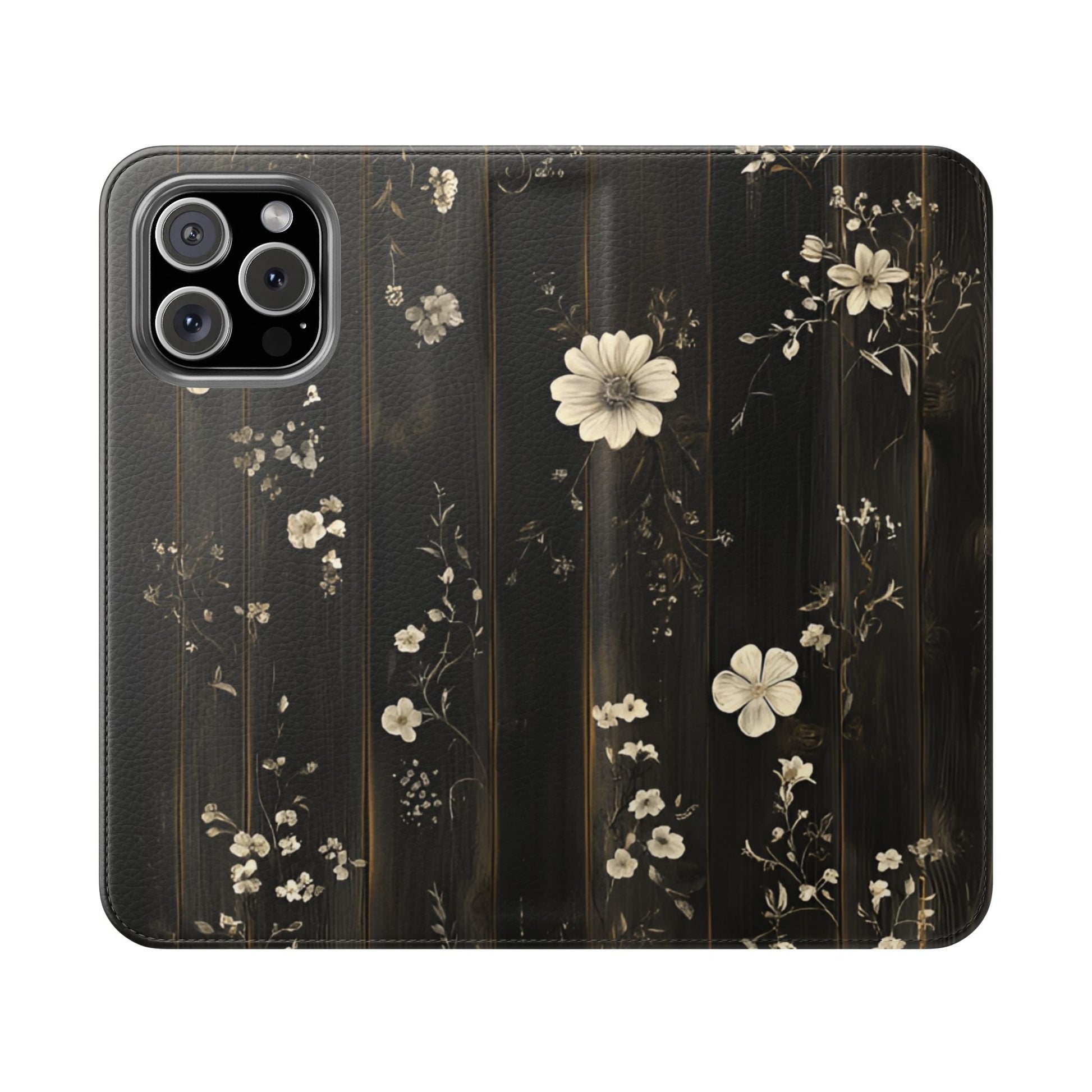 Rustic Floral Flip Case For Apple iphone & Samsung Galaxy - Ruppy's Creations