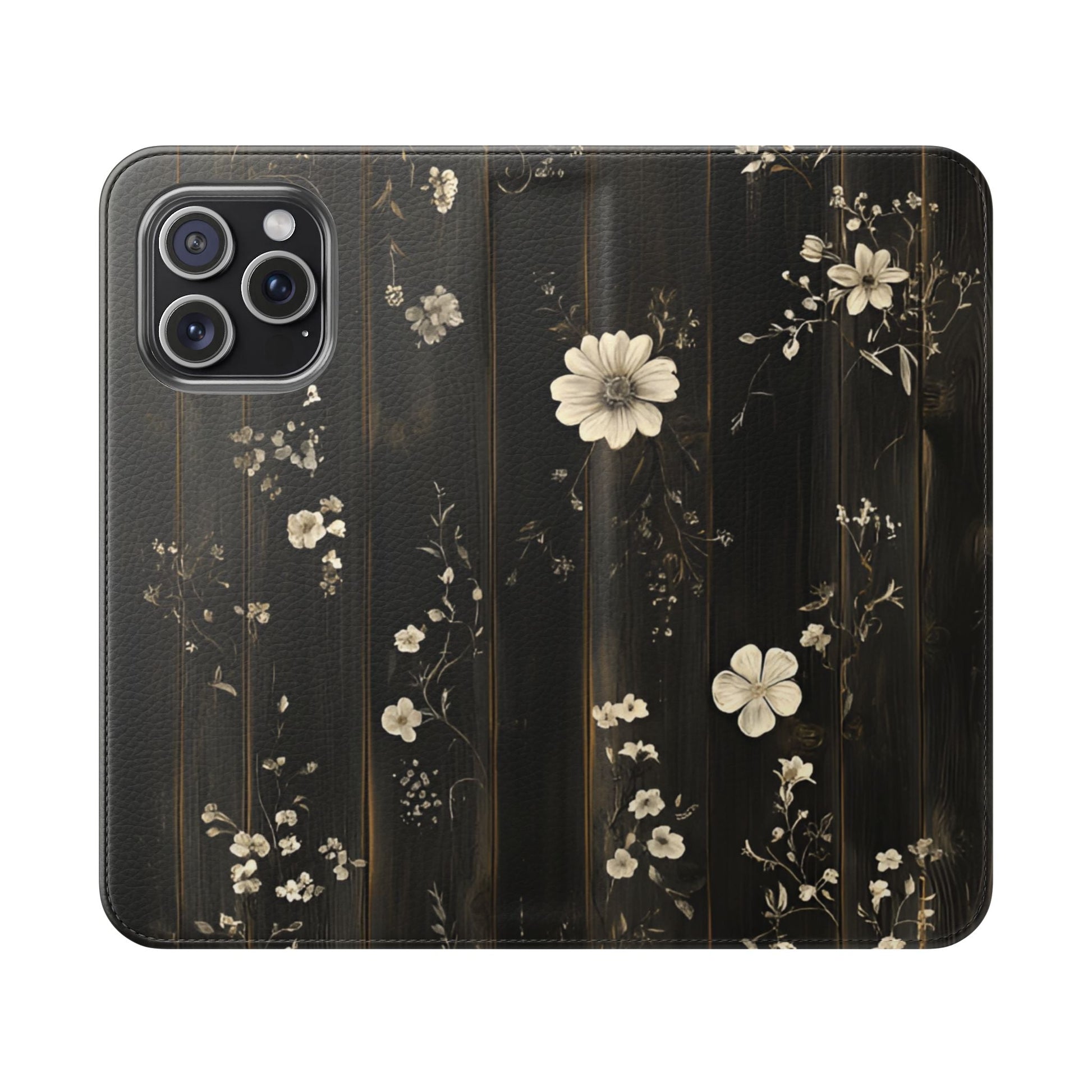 Rustic Floral Flip Case For Apple iphone & Samsung Galaxy - Ruppy's Creations