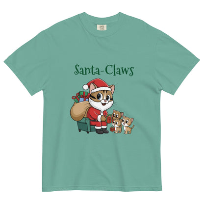 Santa - Claws Heavyweight T-shirt - Ruppy's Creations