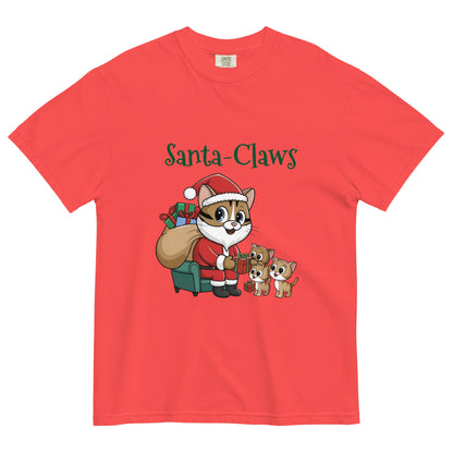 Santa - Claws Heavyweight T-shirt - Ruppy's Creations