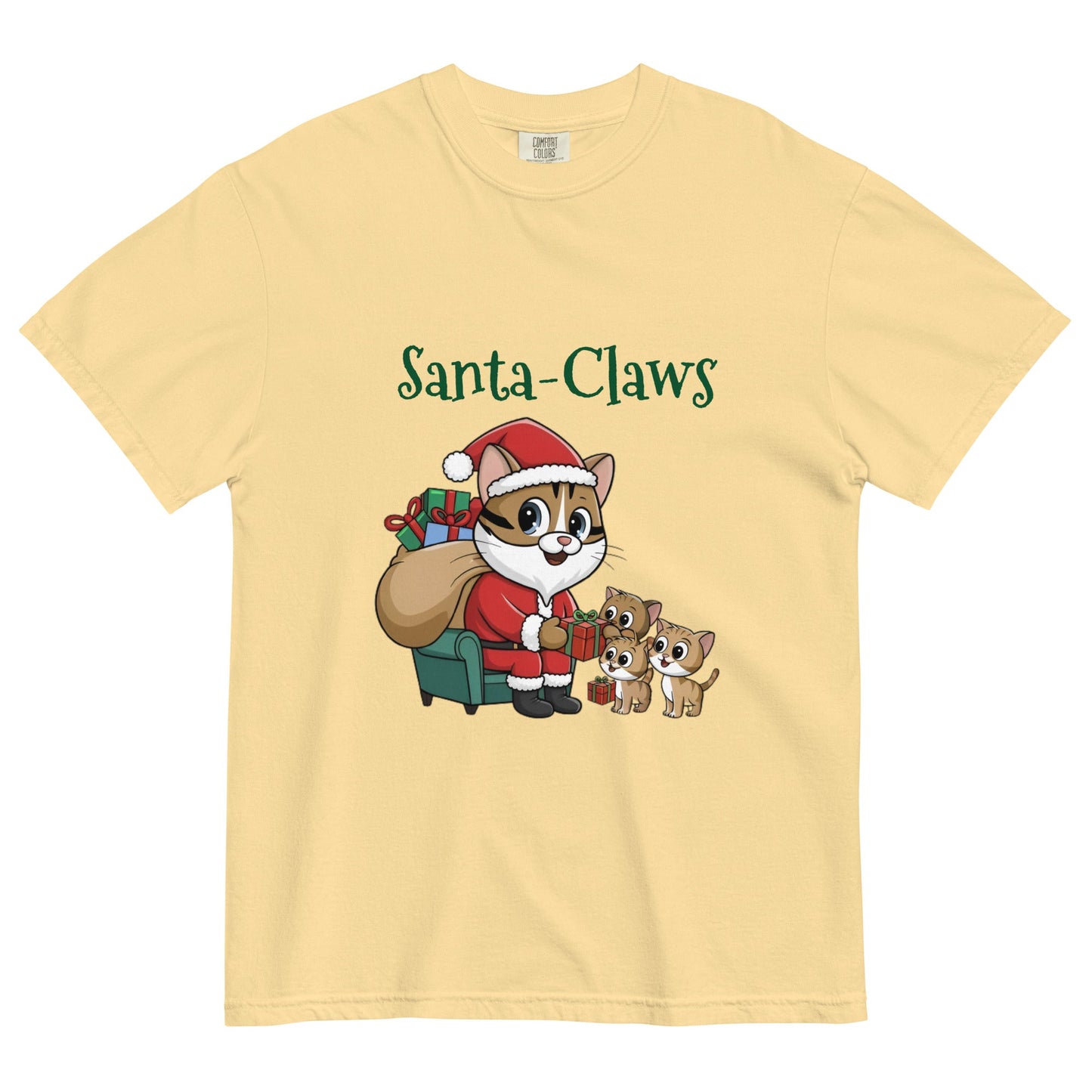 Santa - Claws Heavyweight T-shirt - Ruppy's Creations