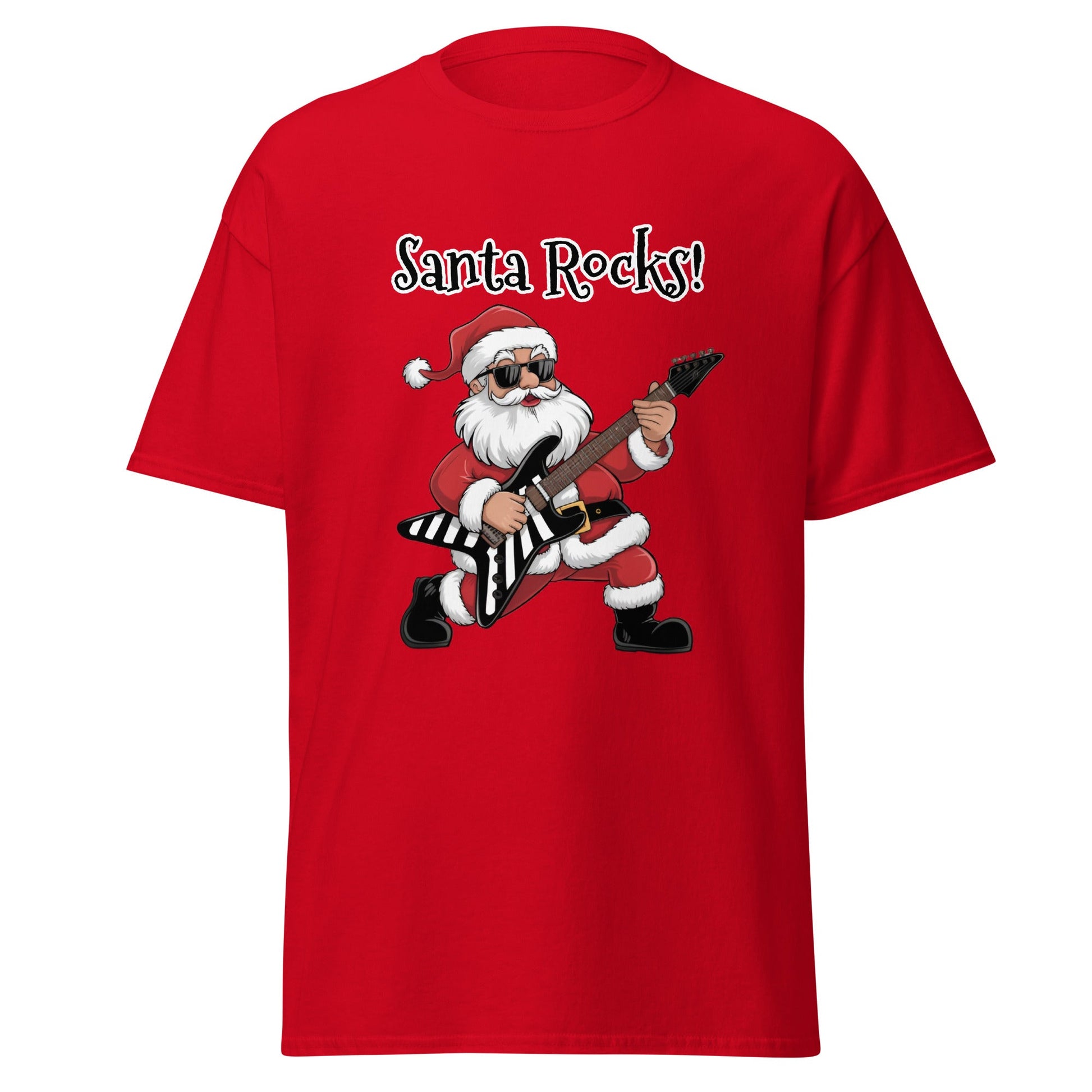 Santa Rocks Unisex classic tee - Ruppy's Creations