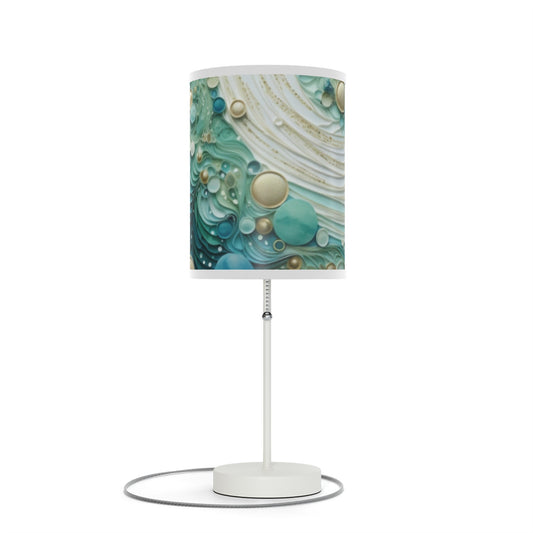 Seafoam Bubbles Lamp on a Stand - Ruppy's Creations