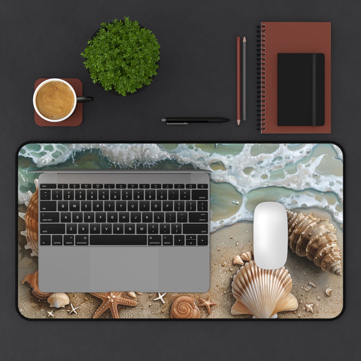 Shoreline Serenity Desk Mat - Ruppy's Creations