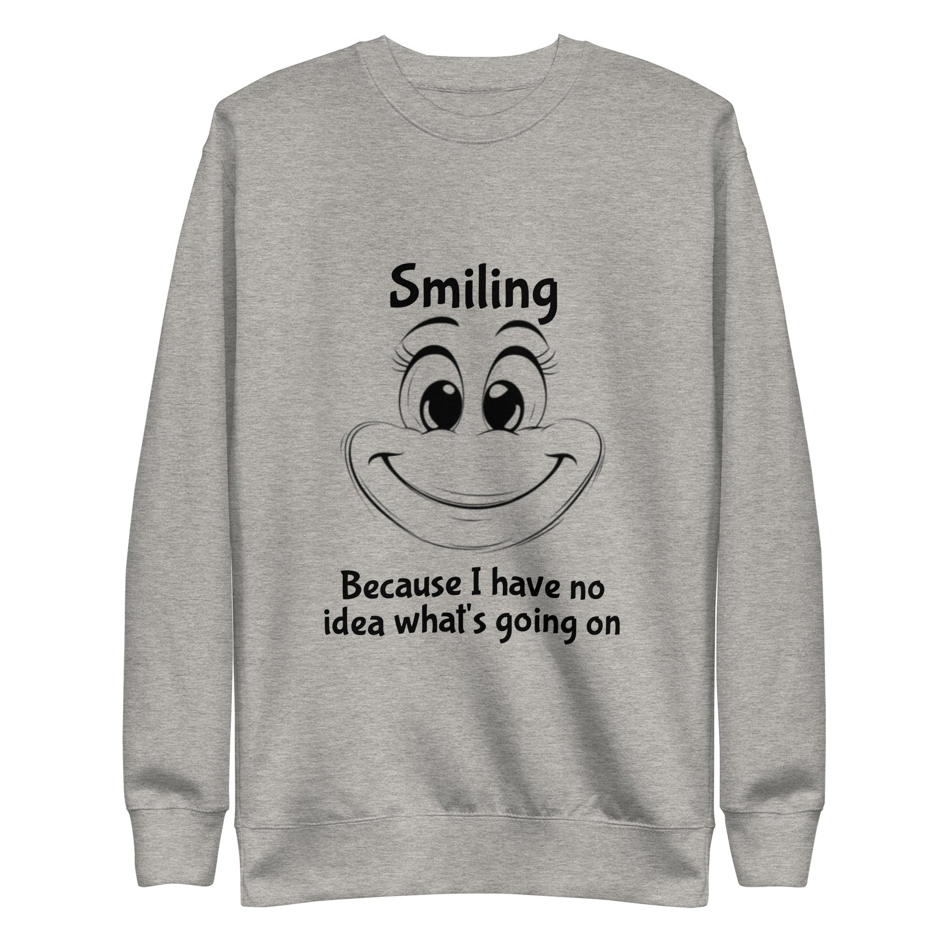 Smiling Women's Premium Sweatshirt - Ruppy's Creations