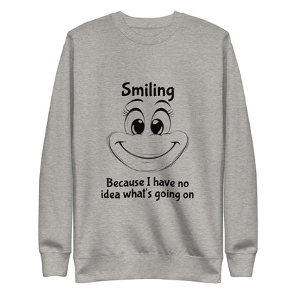 Smiling Women's Premium Sweatshirt - Ruppy's Creations