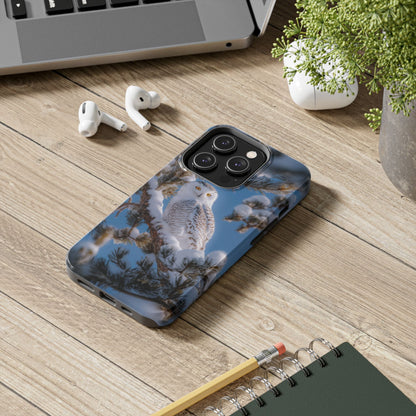 Snowy Owl Tough Phone Case for iphone & Samsung - Ruppy's Creations