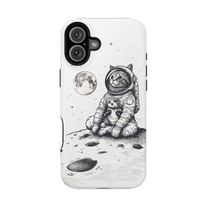 Space Cat MagSafe Tough iPhone Case - Ruppy's Creations