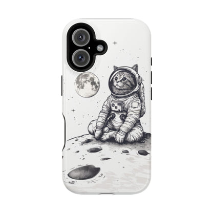 Space Cat MagSafe Tough iPhone Case - Ruppy's Creations