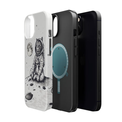 Space Cat MagSafe Tough iPhone Case - Ruppy's Creations