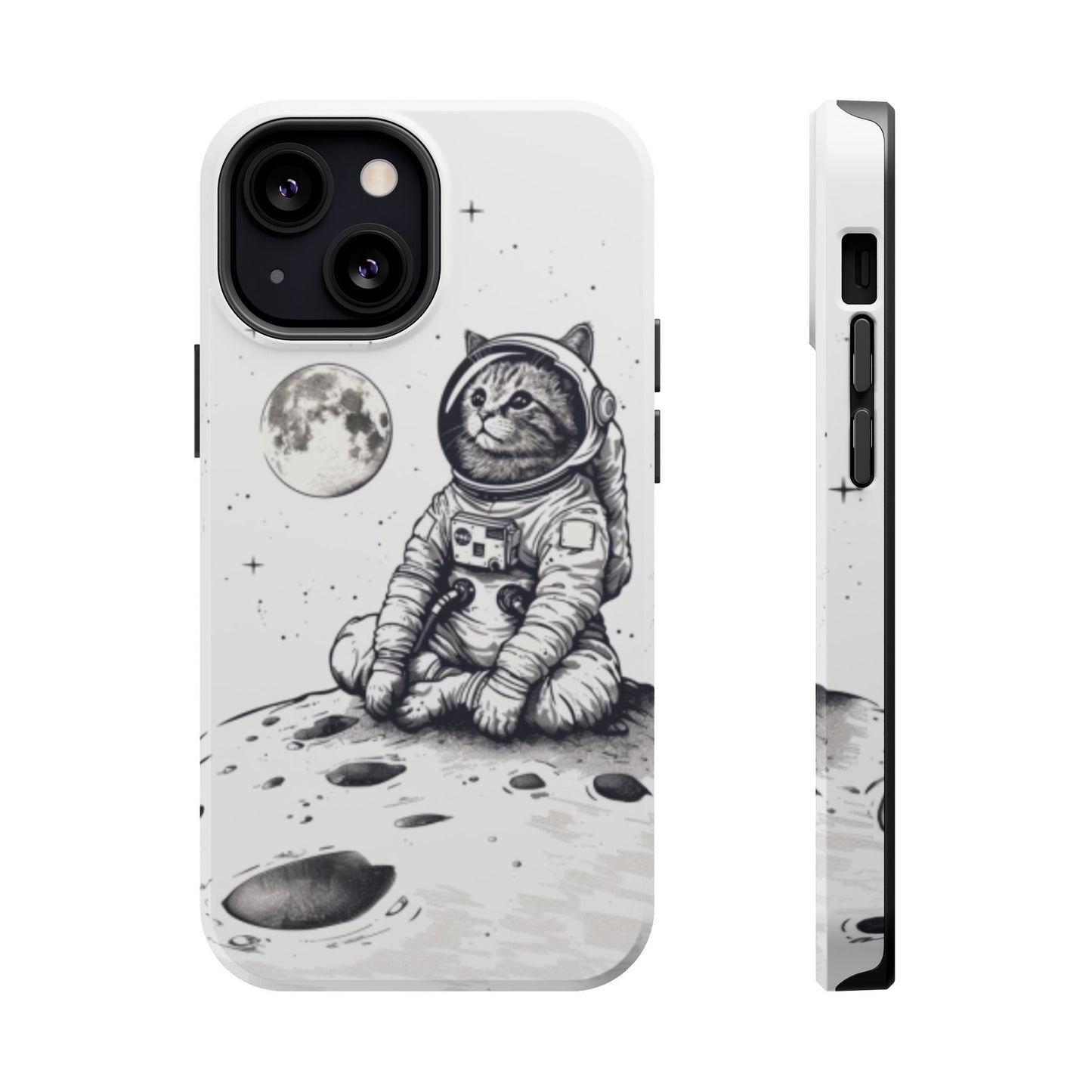 Space Cat MagSafe Tough iPhone Case - Ruppy's Creations