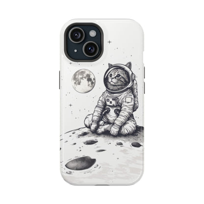 Space Cat MagSafe Tough iPhone Case - Ruppy's Creations