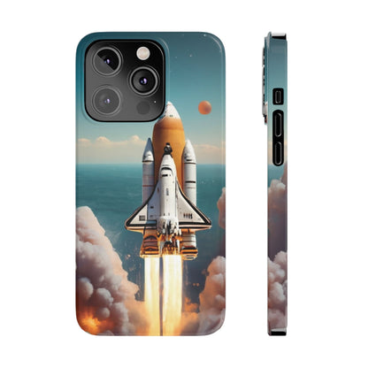 Space Flight I Phone Slim Phone Cases - Ruppy's Creations