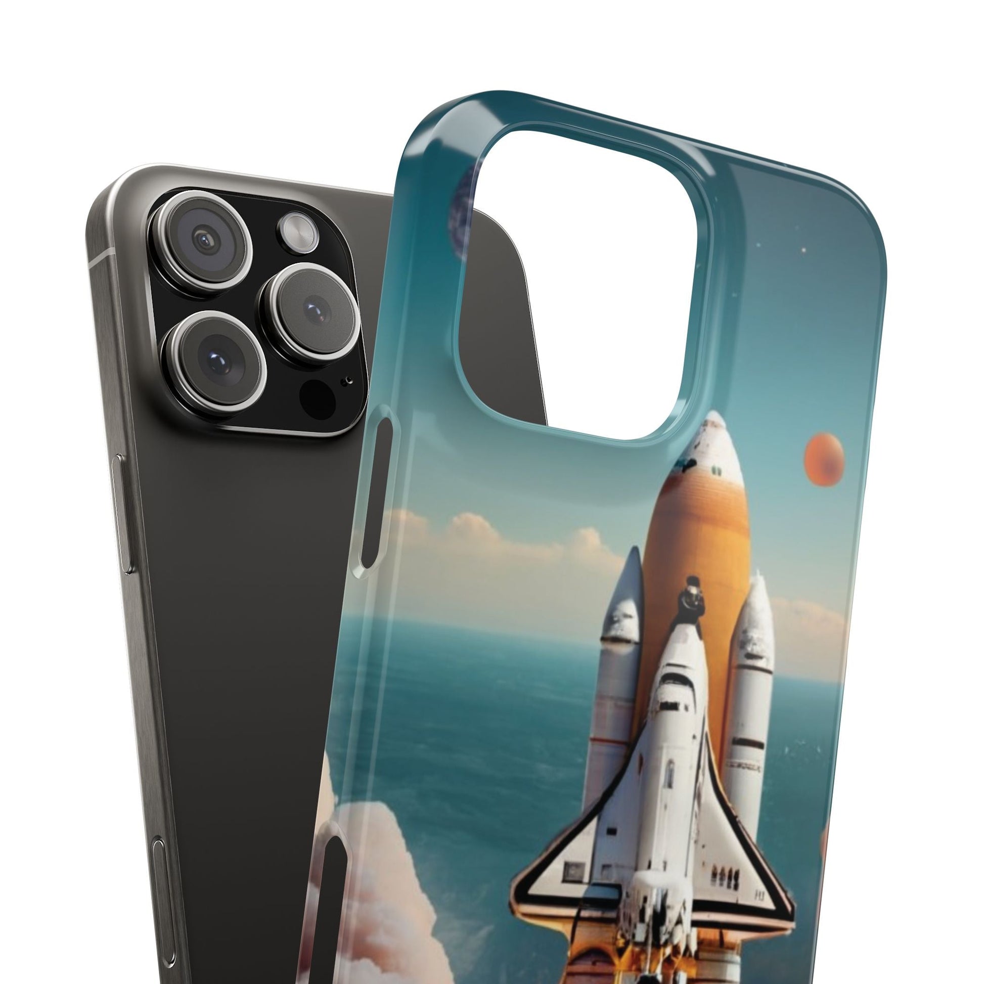 Space Flight I Phone Slim Phone Cases - Ruppy's Creations