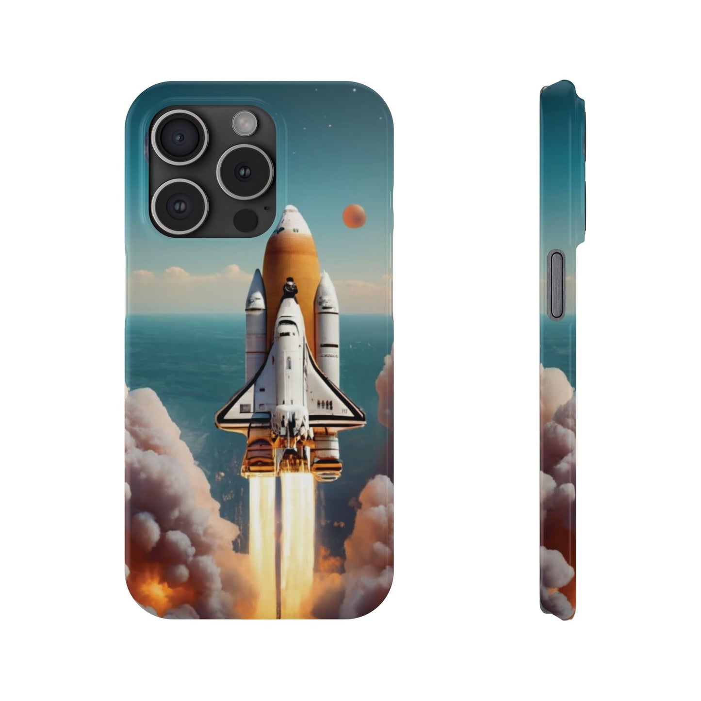 Space Flight I Phone Slim Phone Cases - Ruppy's Creations