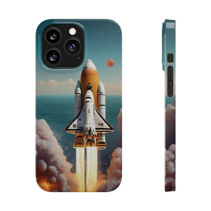 Space Flight I Phone Slim Phone Cases - Ruppy's Creations