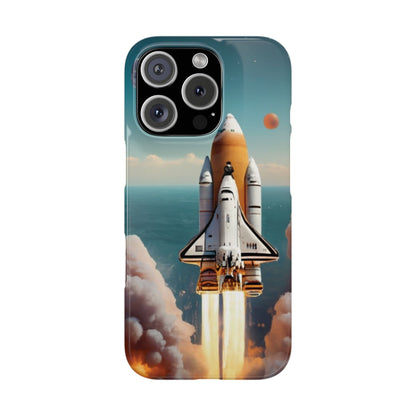 Space Flight I Phone Slim Phone Cases - Ruppy's Creations