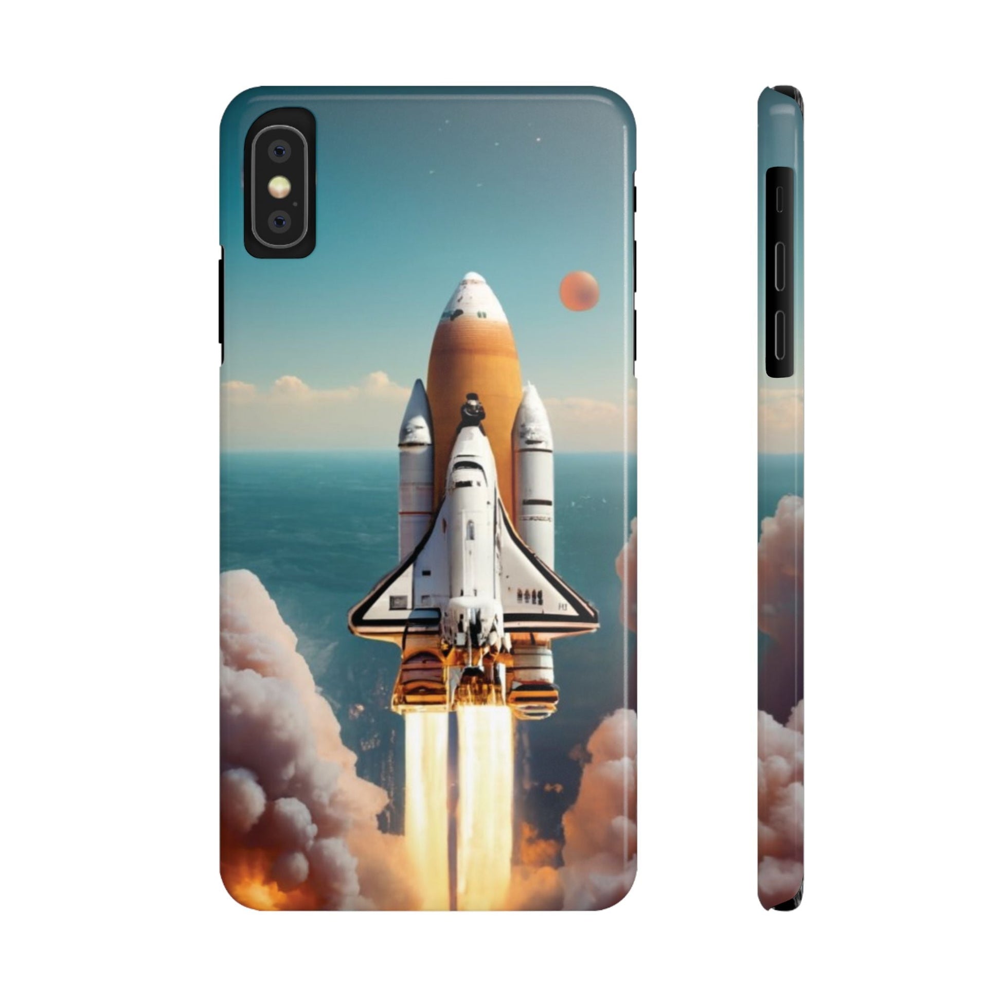 Space Flight I Phone Slim Phone Cases - Ruppy's Creations