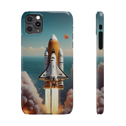 Space Flight I Phone Slim Phone Cases - Ruppy's Creations