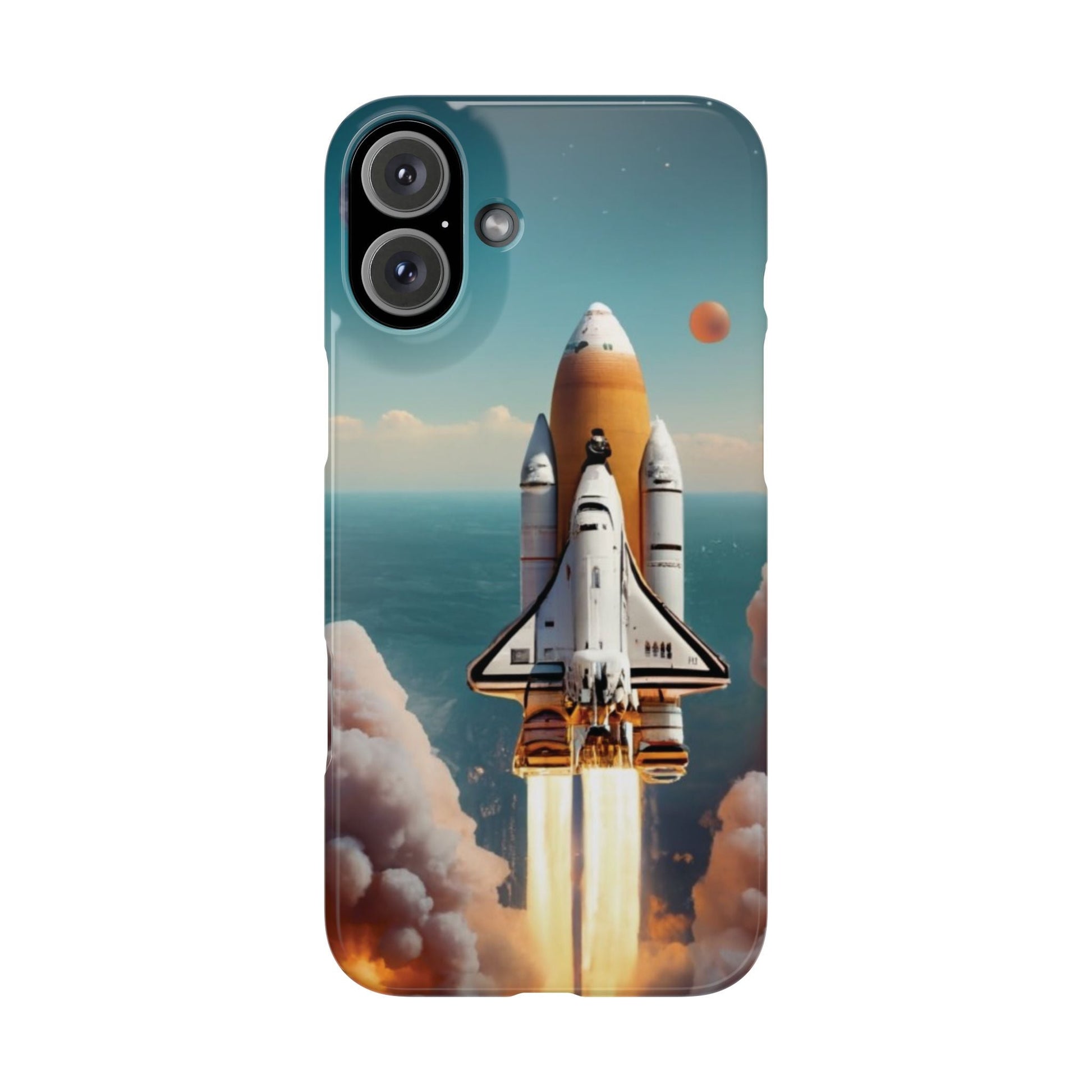 Space Flight I Phone Slim Phone Cases - Ruppy's Creations