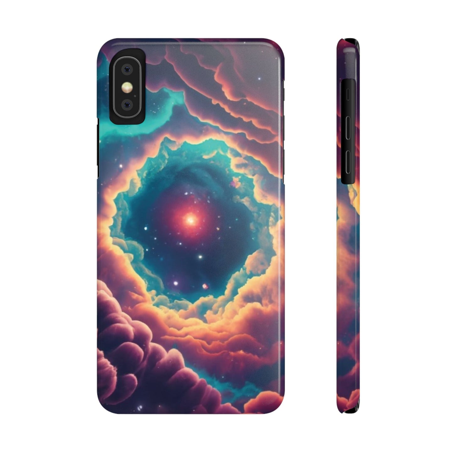 Space Nebula Slim iphone Case - Ruppy's Creations