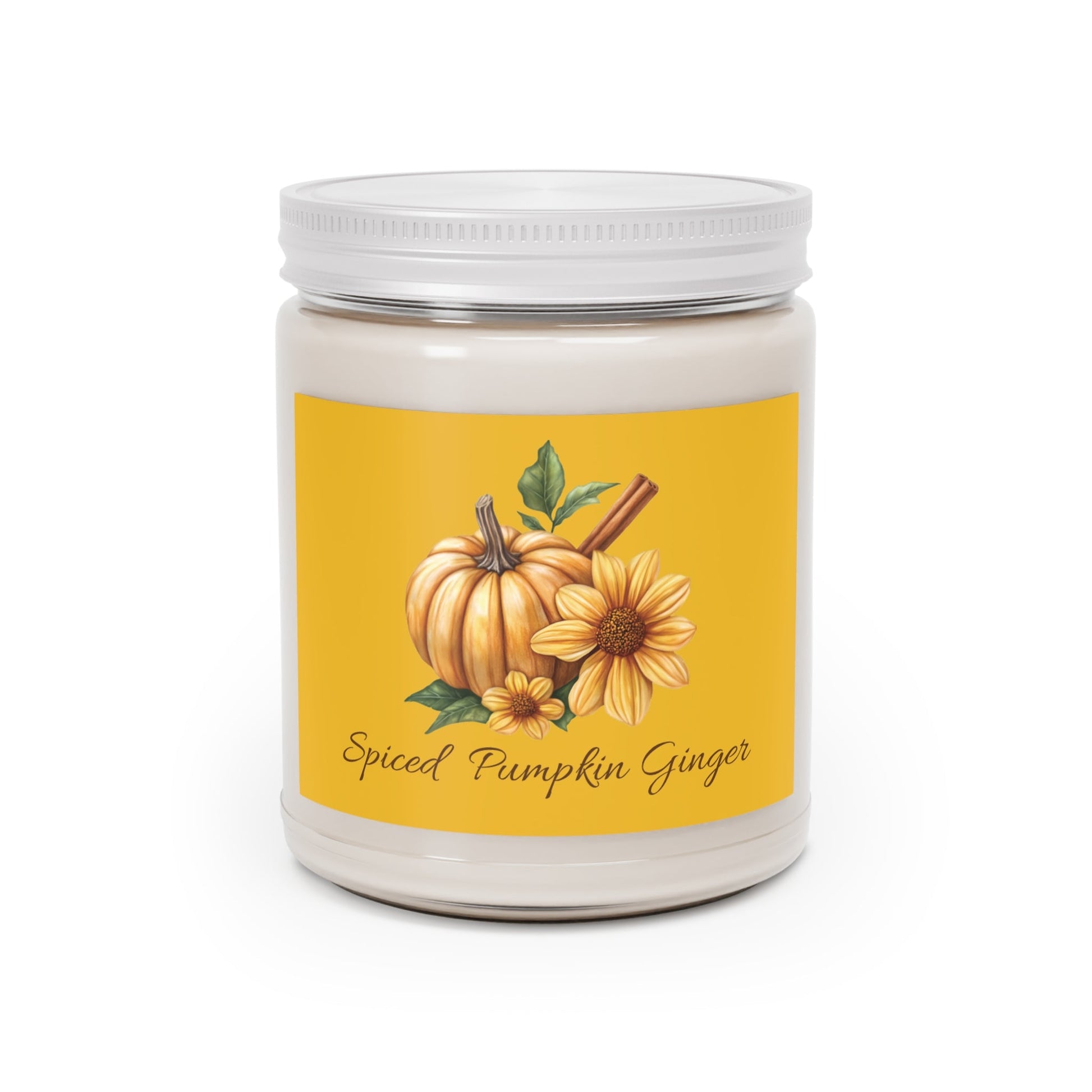 Spiced Pumpkin Ginger Scented Candle, 9oz - Ruppy's Creations