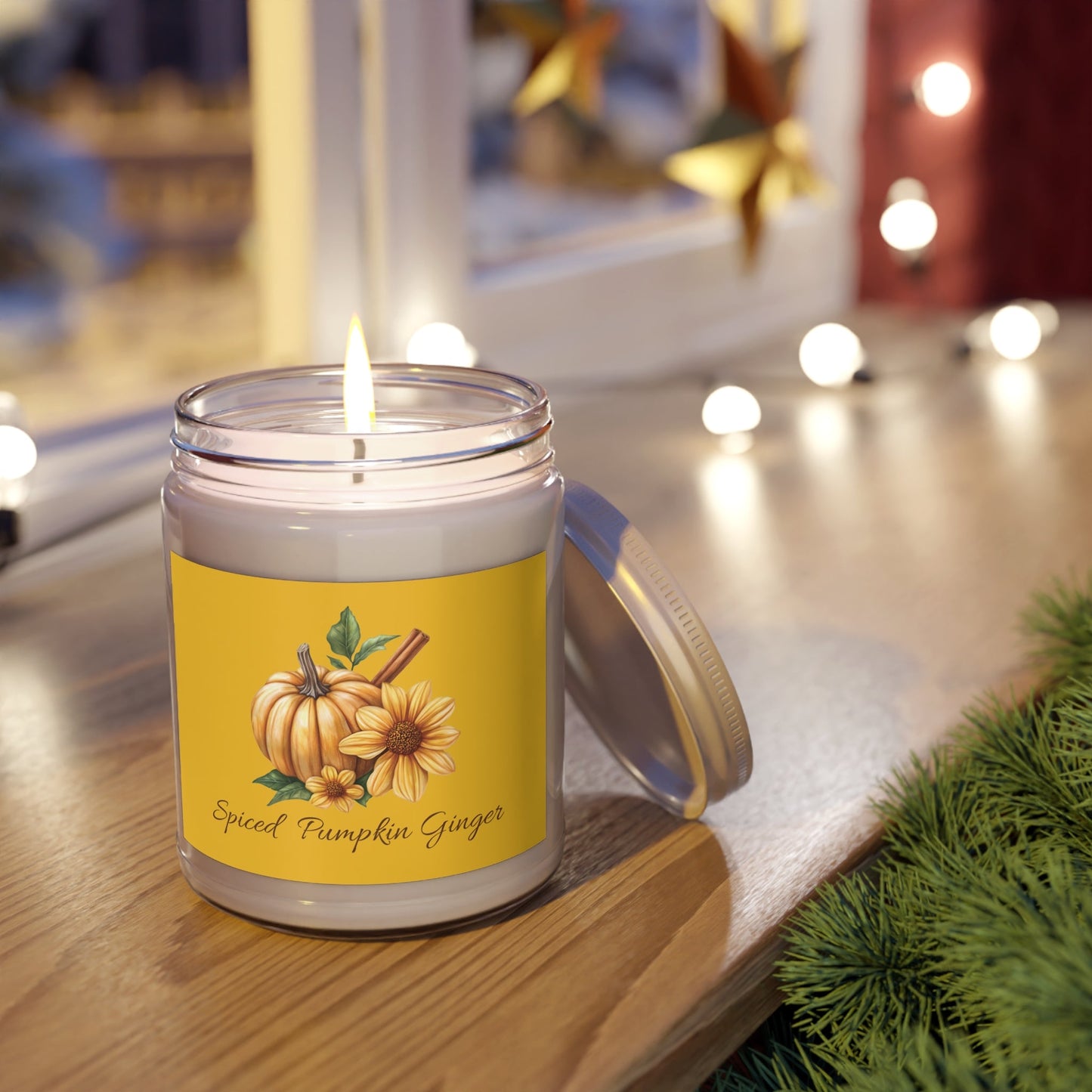 Spiced Pumpkin Ginger Scented Candle, 9oz - Ruppy's Creations