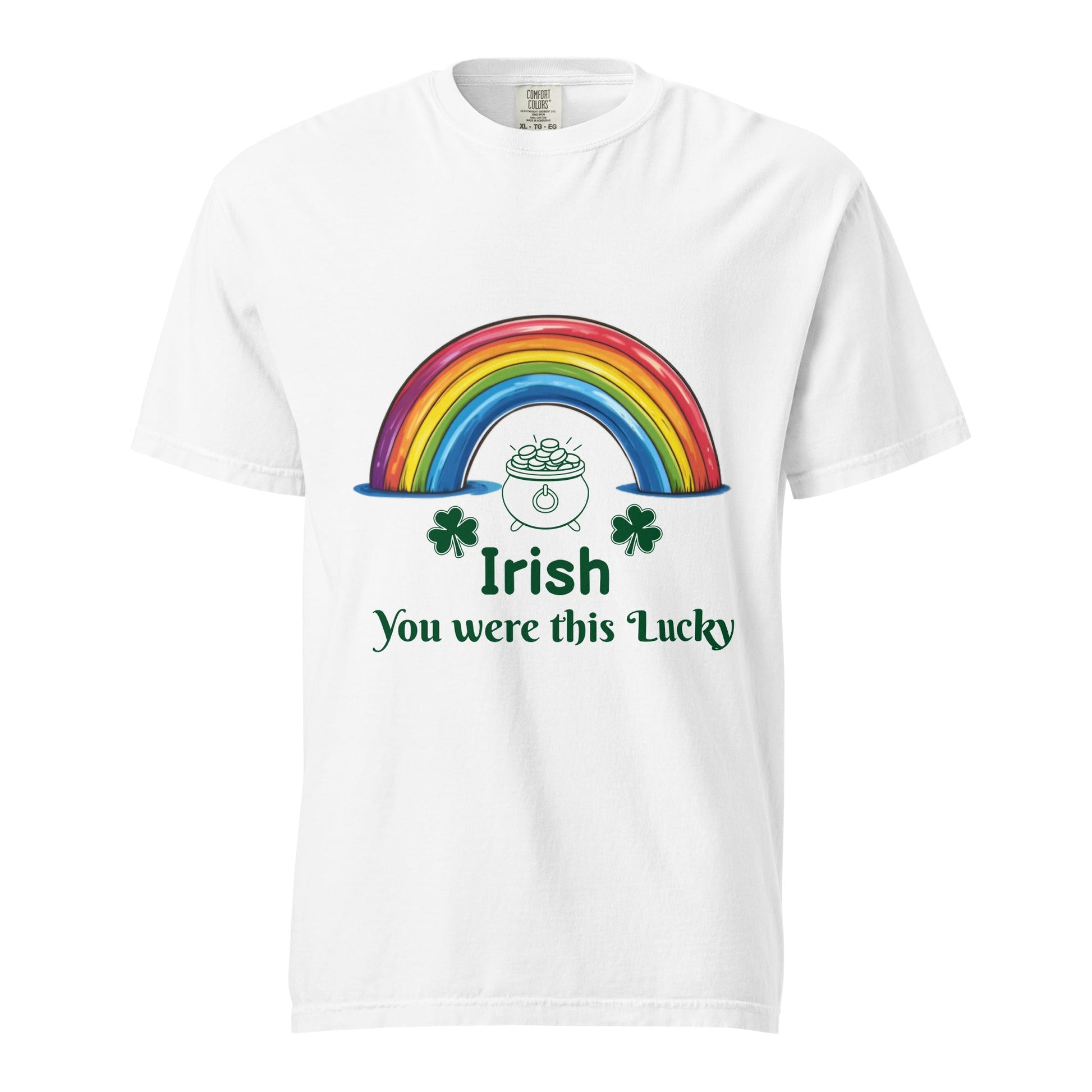 St. Patrick's Irish Lucky Unisex Heavyweight Tee - Ruppy's Creations