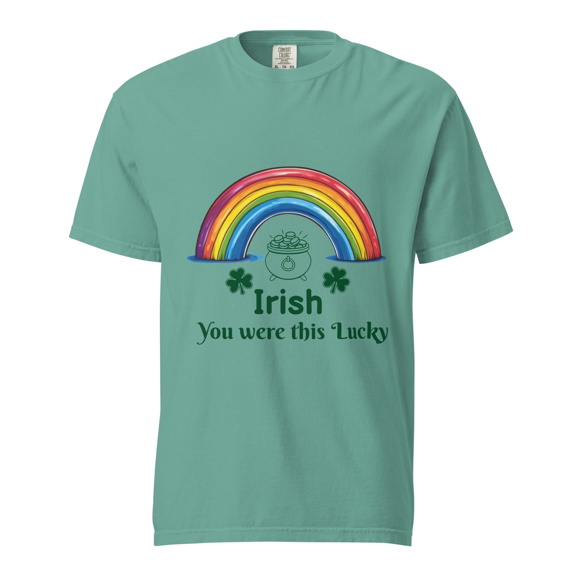 St. Patrick's Irish Lucky Unisex Heavyweight Tee - Ruppy's Creations