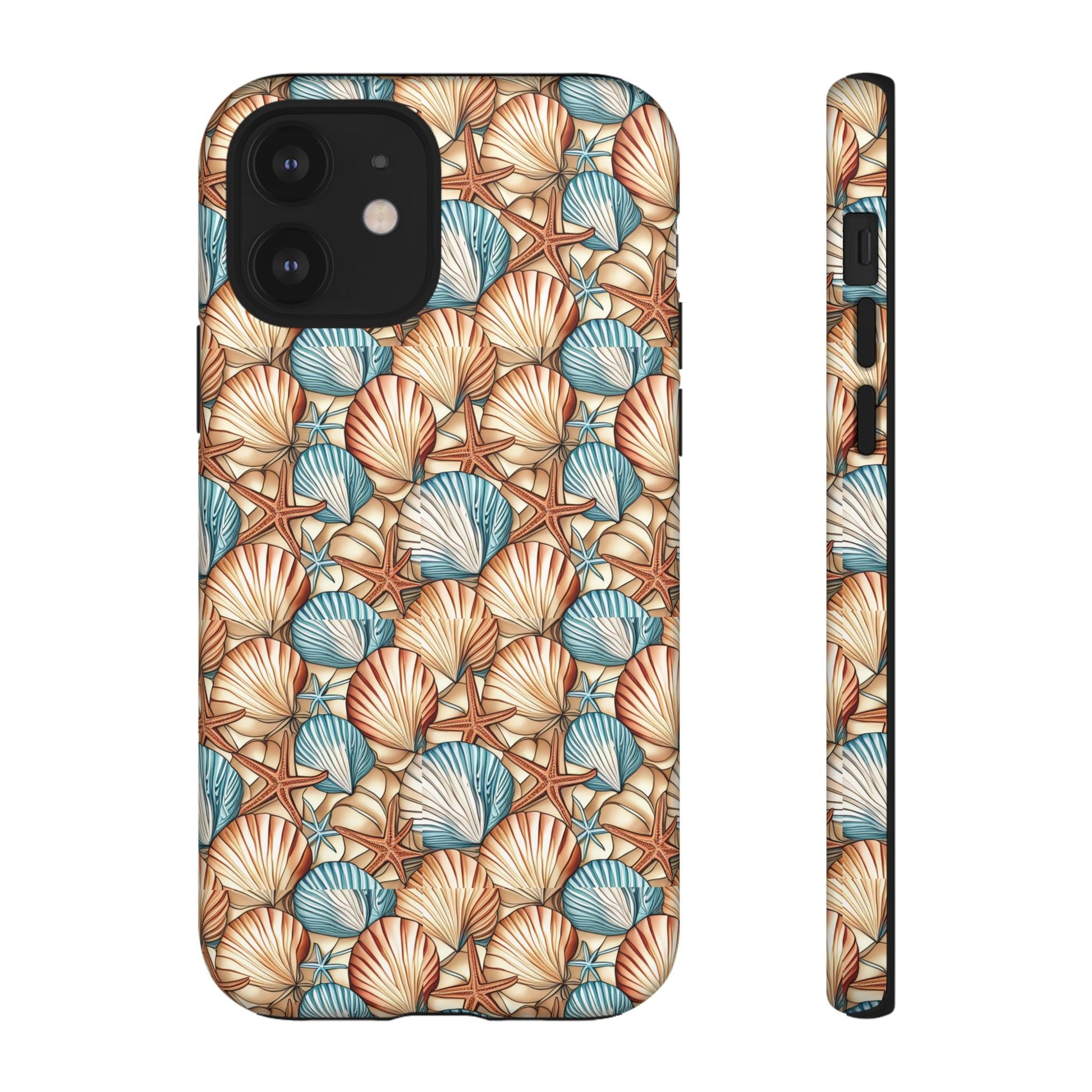 Starfish and Seashells Tough Cell Phone Case - Ruppy's Creations