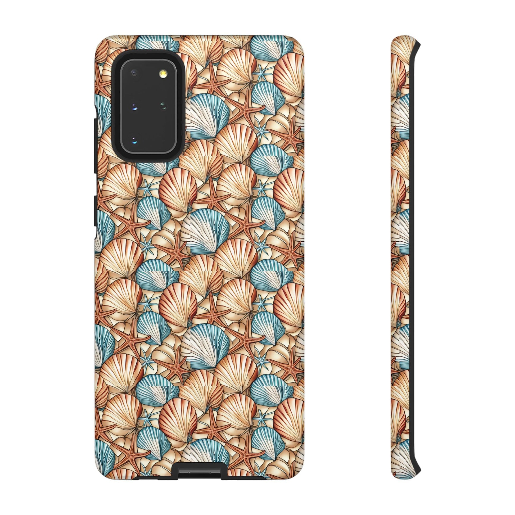 Starfish and Seashells Tough Cell Phone Case - Ruppy's Creations