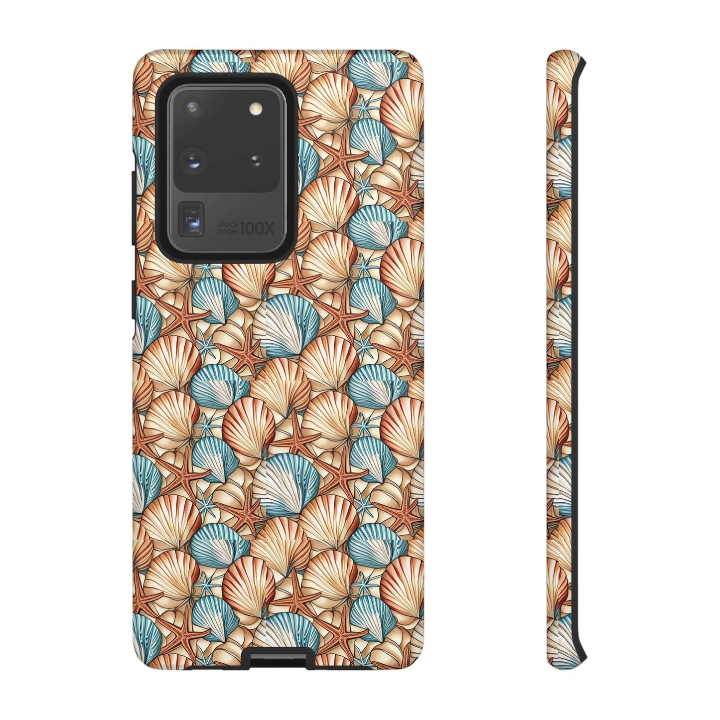 Starfish and Seashells Tough Cell Phone Case - Ruppy's Creations