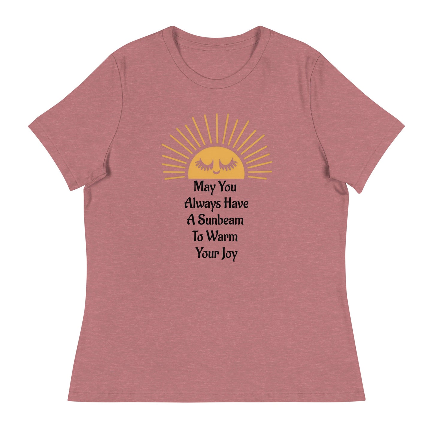 Sunbeam Joy Women's Relaxed T-Shirt - Ruppy's Creations