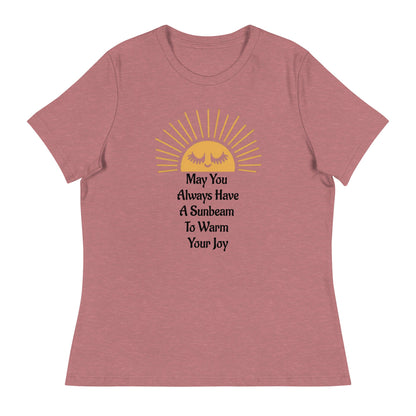 Sunbeam Joy Women's Relaxed T-Shirt - Ruppy's Creations