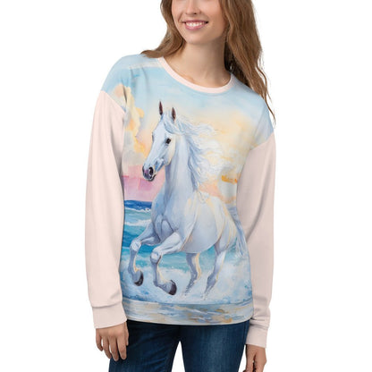 Sunset Gallop Women's Sweatshirt - Ruppy's Creations