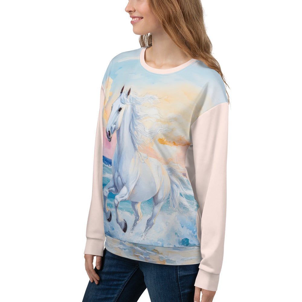 Sunset Gallop Women's Sweatshirt - Ruppy's Creations