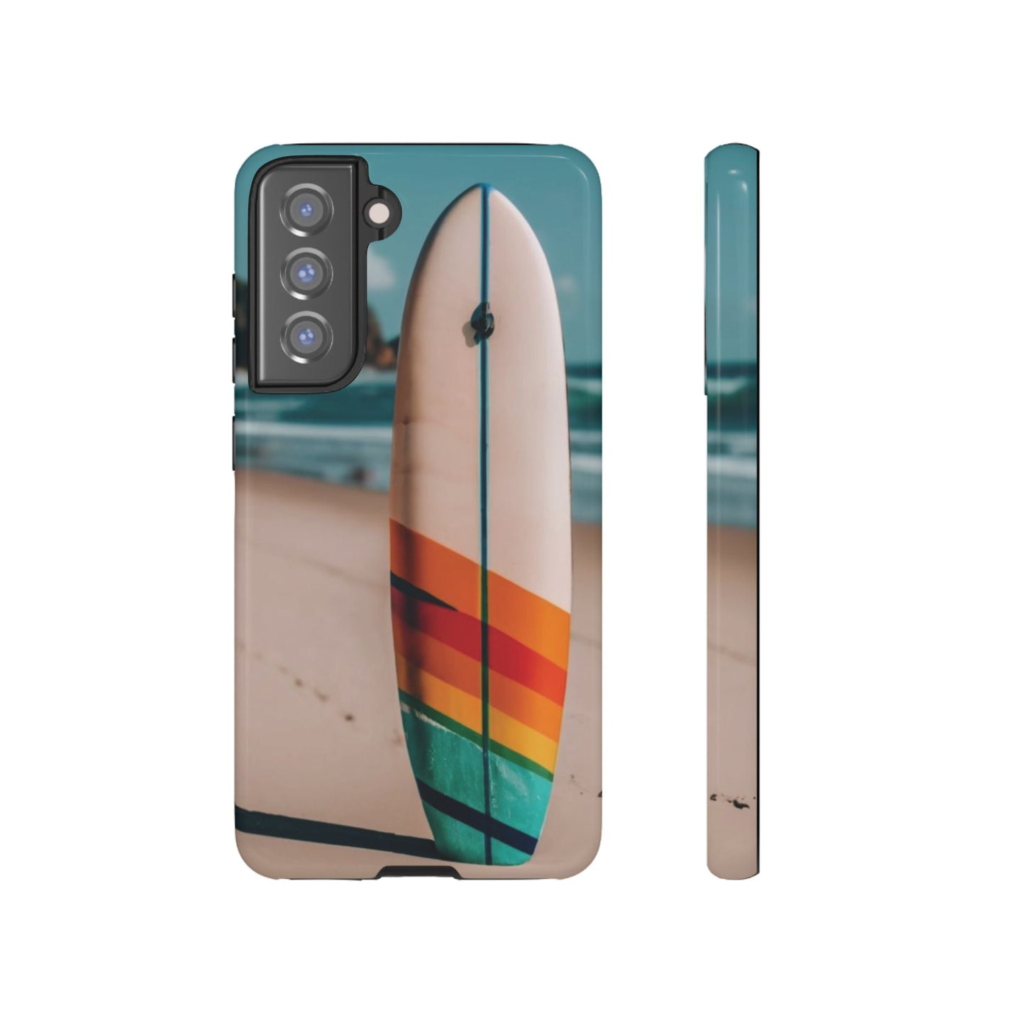 Surfboard Tough Cell Phone Case - Ruppy's Creations