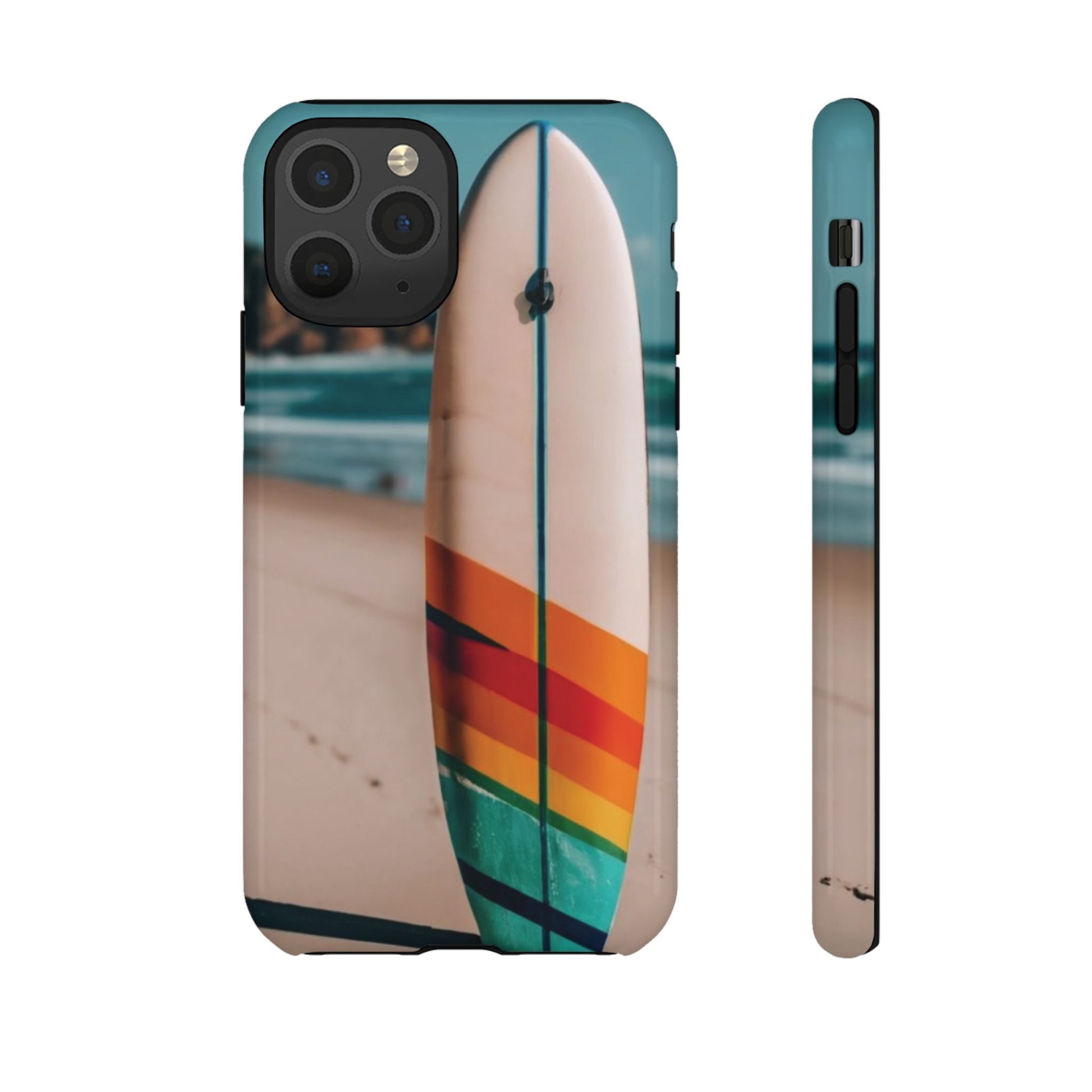 Surfboard Tough Cell Phone Case - Ruppy's Creations