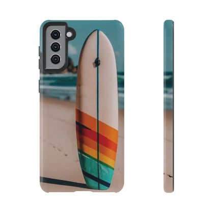 Surfboard Tough Cell Phone Case - Ruppy's Creations