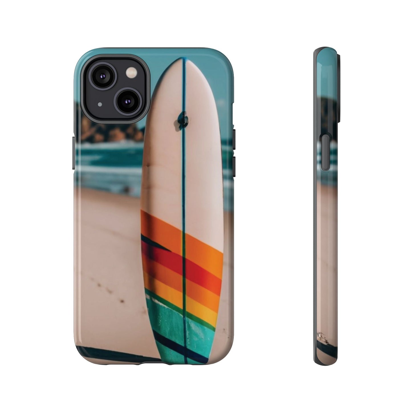 Surfboard Tough Cell Phone Case - Ruppy's Creations