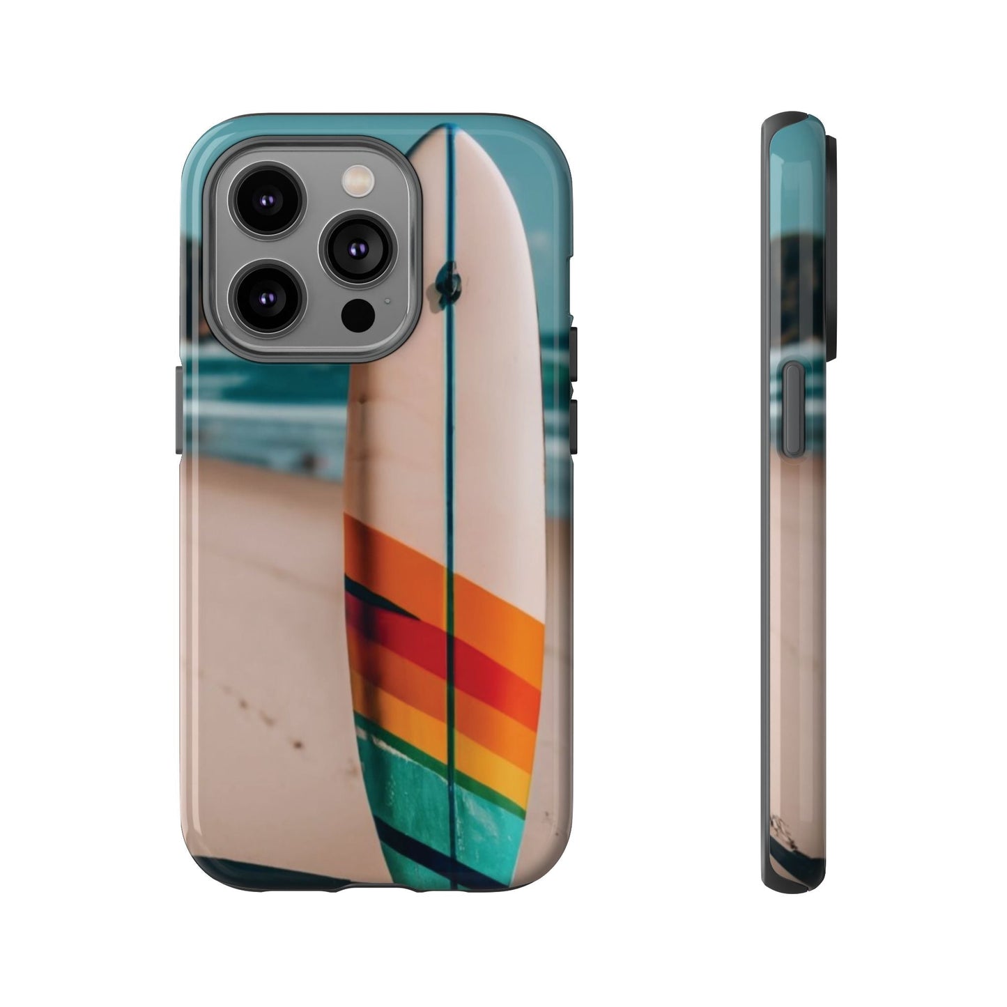 Surfboard Tough Cell Phone Case - Ruppy's Creations