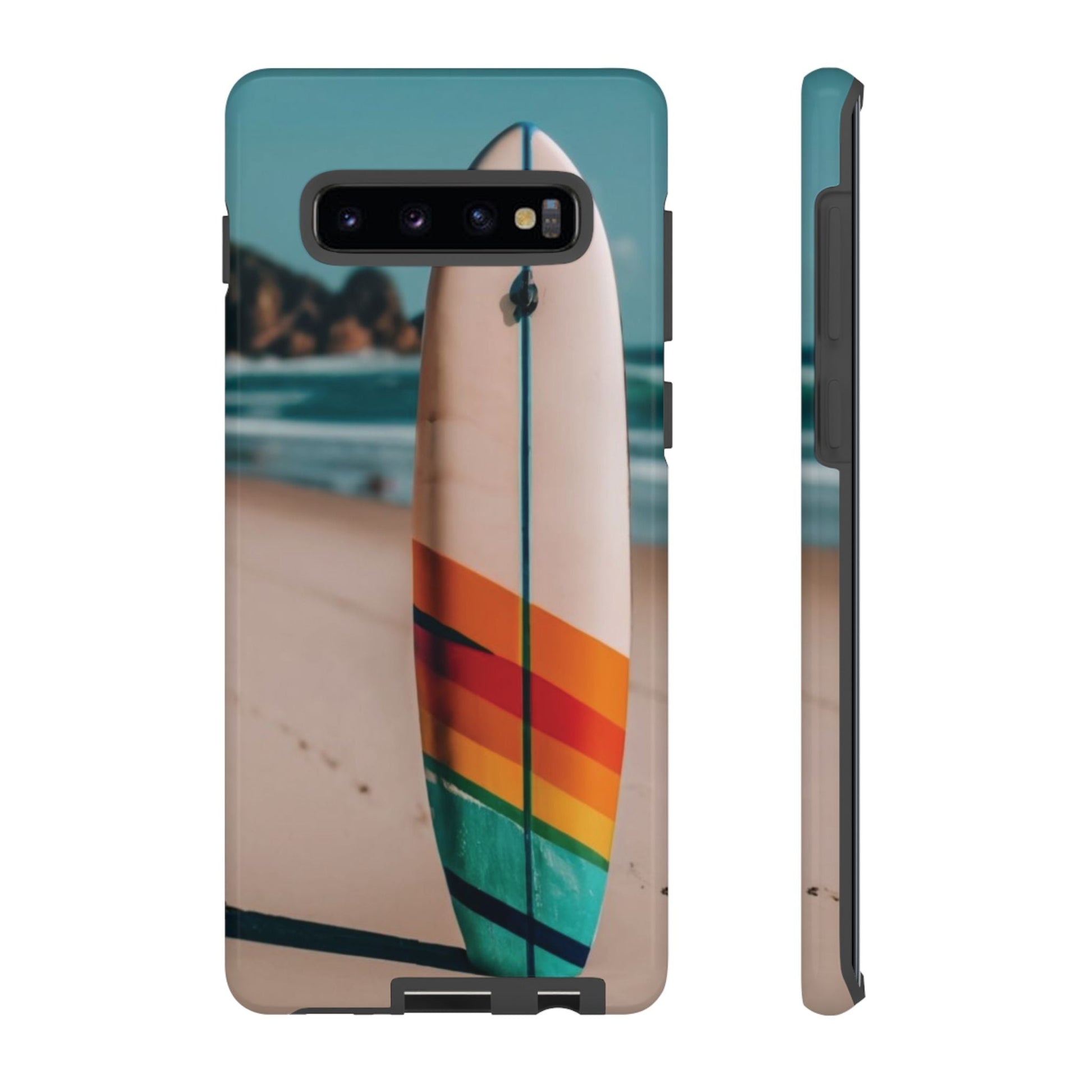 Surfboard Tough Cell Phone Case - Ruppy's Creations