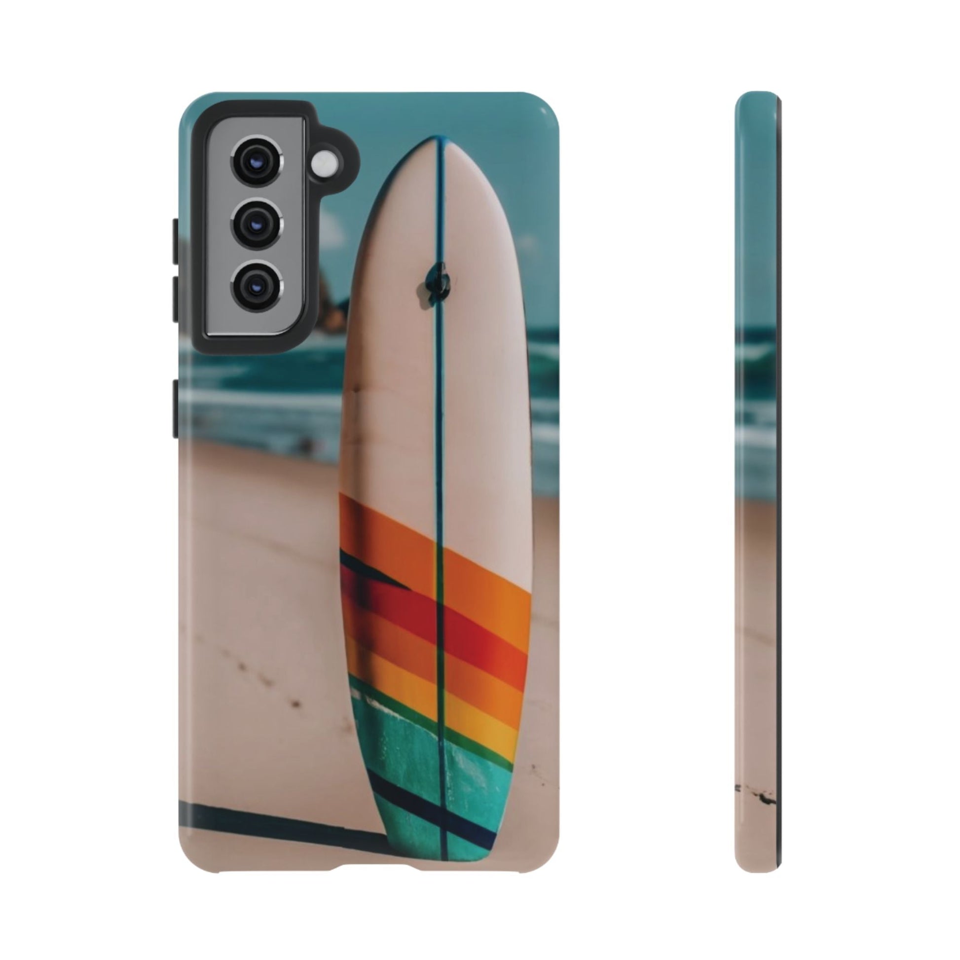 Surfboard Tough Cell Phone Case - Ruppy's Creations